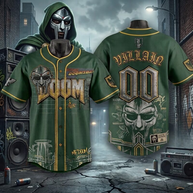 Dr Doom - Doomsday Baseball Jersey V5