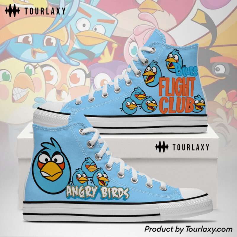 The Blues - Angry Birds 3 2026 High Chuck Shoes