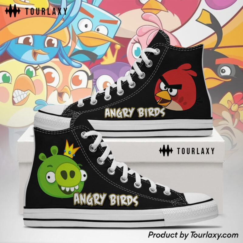 Friends - Angry Birds 3 2026 High Chuck Shoes