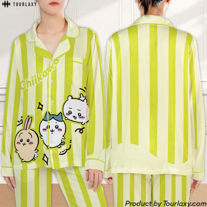 Chiikawa Pajamas Satin Set V3