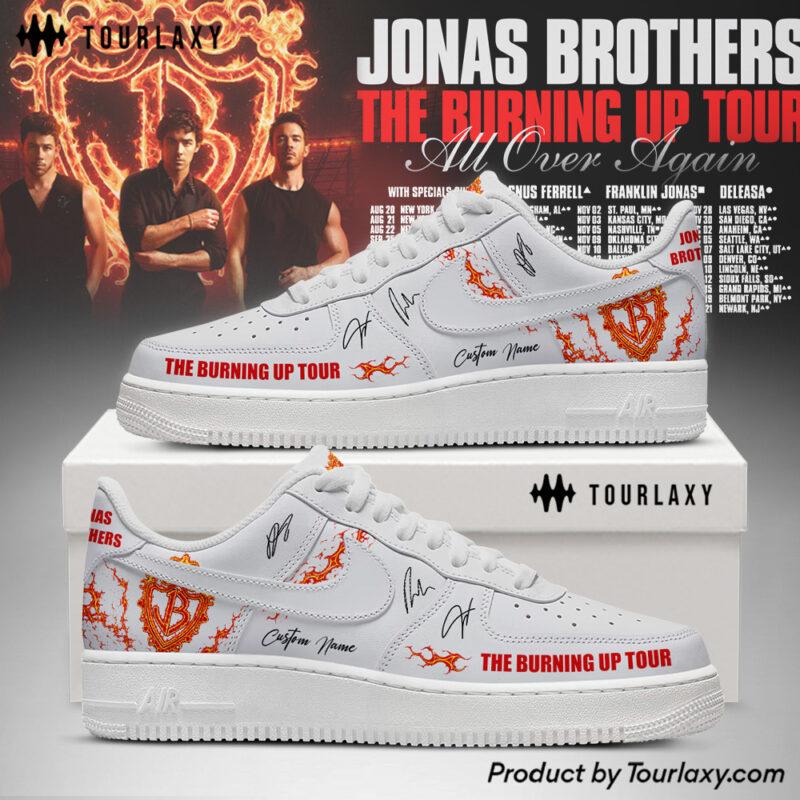 Jonas Brothers “The Burning Up Tour All Over Again 2026” v1 AF1