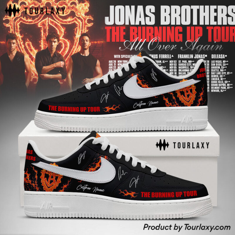 Jonas Brothers “The Burning Up Tour All Over Again 2026” v5 AF1