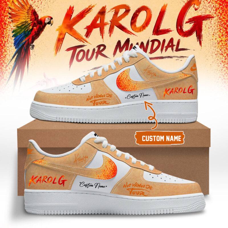 ,.Karol G – "Nos Vamos de Tour" Limited Edition Signature – Shoes 1