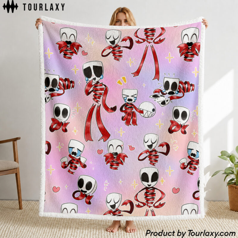 Gangle - The Amazing Digital Circus Sherpa Blanket