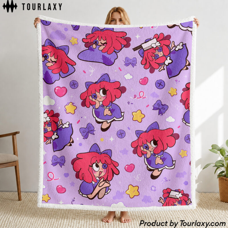 Ragatha - The Amazing Digital Circus Sherpa Blanket