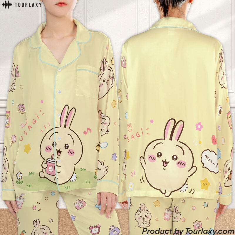 Usagi Pajamas Satin Set V2