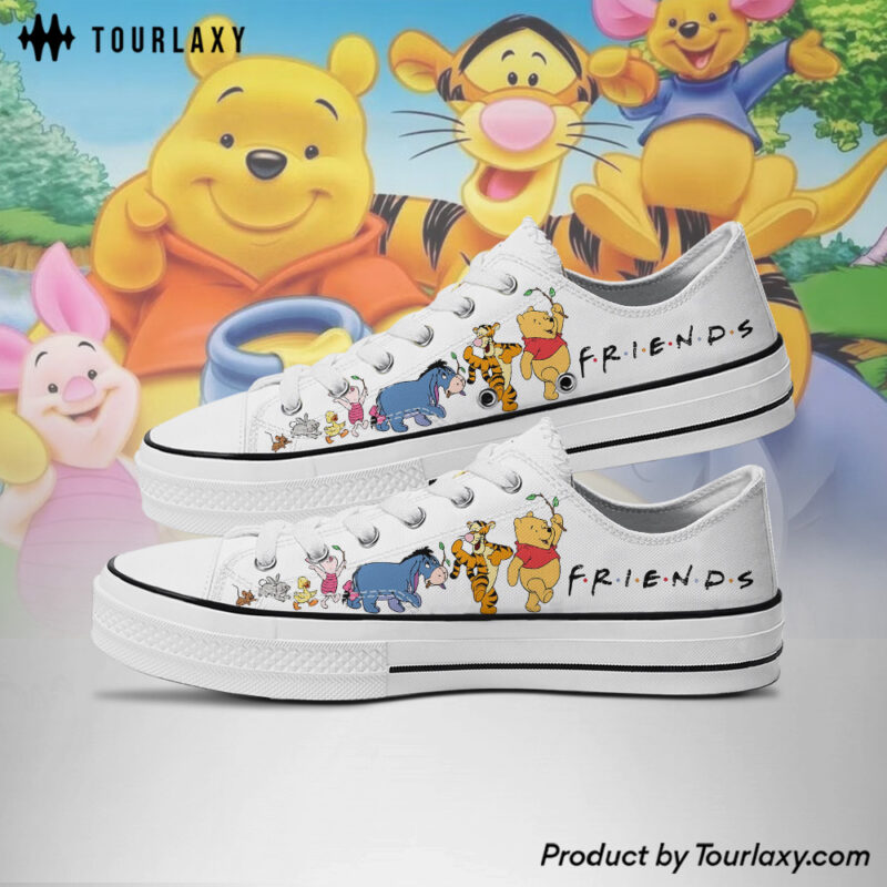 Winie The Pooh Low-Top Chuck Shoes  V2