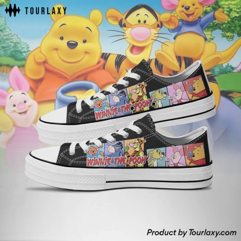 Winie The Pooh Low-Top Chuck Shoes  V6
