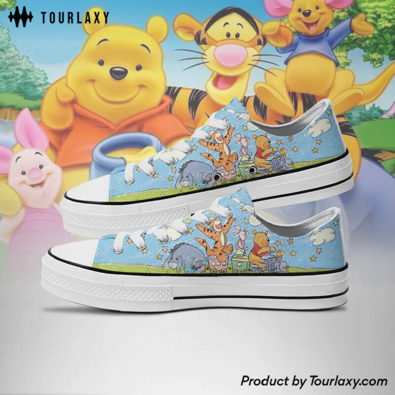 Winie The Pooh Low-Top Chuck Shoes  V7