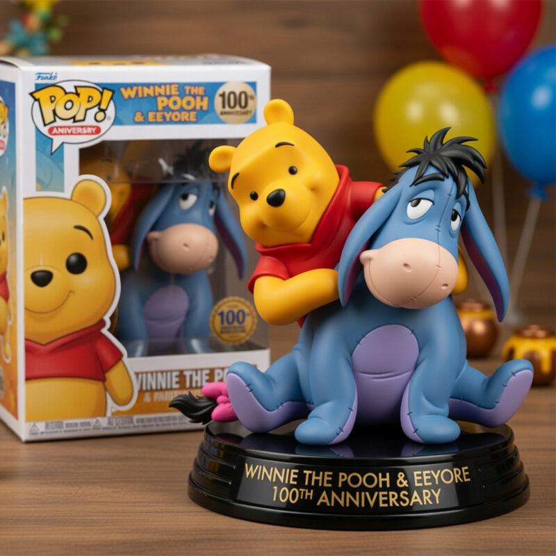 Winnie-the-Pooh 100th Anniversary 2026 3D Collectible Vinyl Figure - TMTHU5158