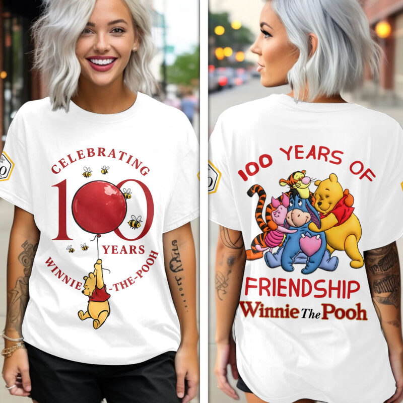 Winnie-the-Pooh 100th Anniversary 3D Apparel - HOATT15640