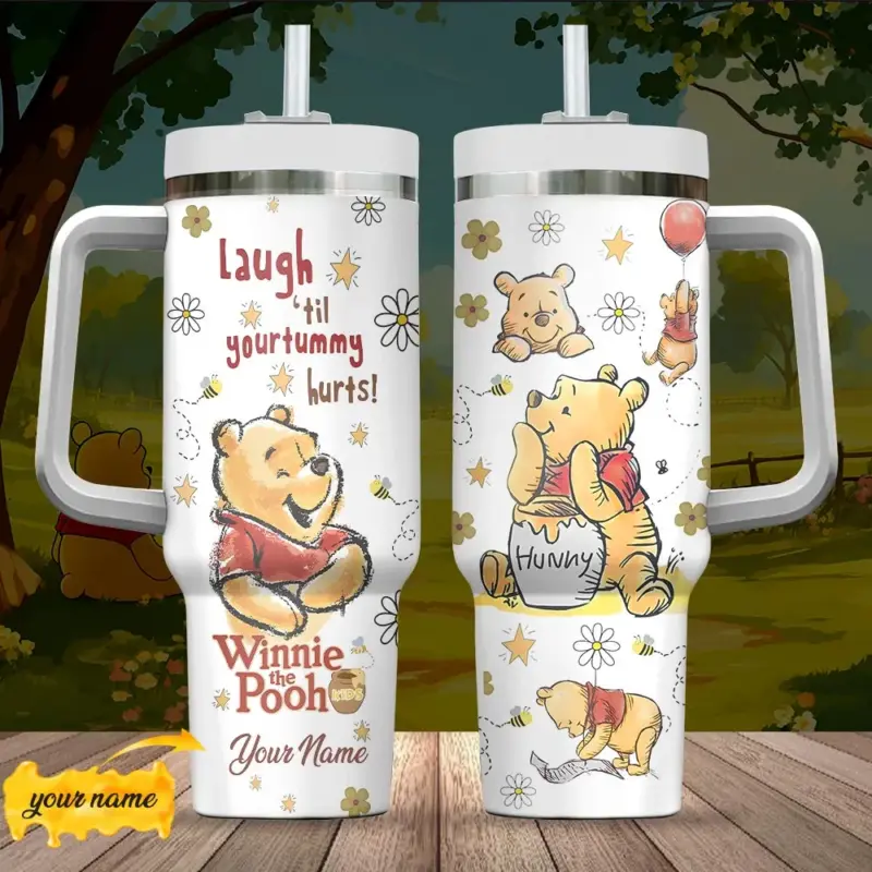 Personalized Winnie-the-Pooh 40oz Tumbler - HOATT16065