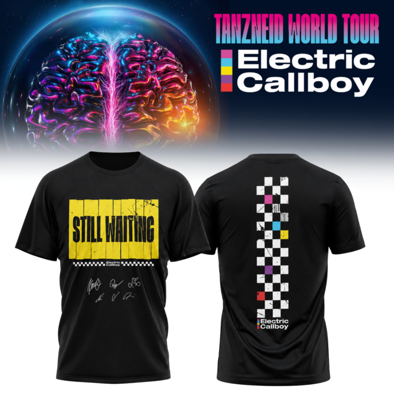 ,…Electric Callboy “Tanzneid World Tour” 2026 Signed – Shirt