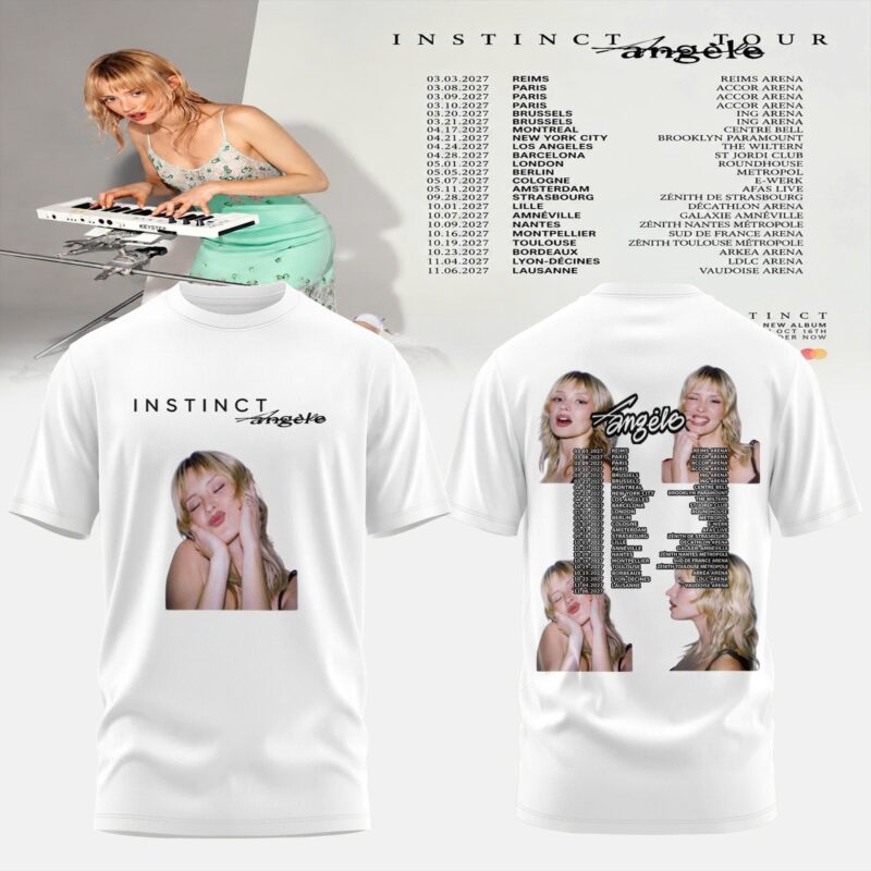 _    Angèle – INSTINCT TOUR 2027 T-Shirt Edittion