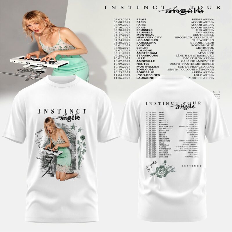 _    Angèle – INSTINCT TOUR 2027 T-Shirt Edittion