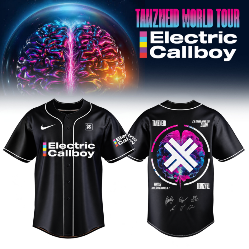 ,,,Electric Callboy “Tanzneid World Tour” 2026 Signed – Jersey