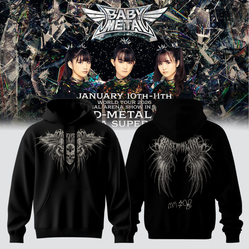 BABYMETAL WORLD TOUR signed Hoodie
