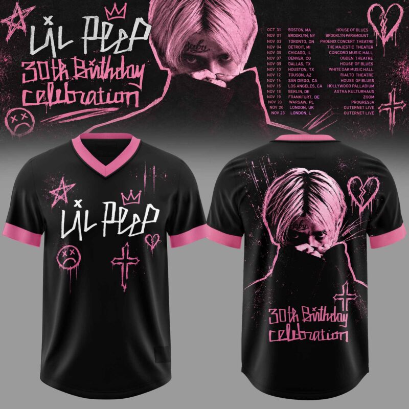 _Ll Pp 30th Birthday Celebration US/EU 2026 Tour 3D All-Over Print Football Jersey V1