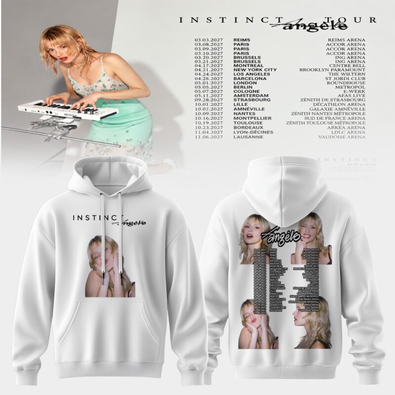 _   Angèle – INSTINCT TOUR 2027 Hoodie Edittion