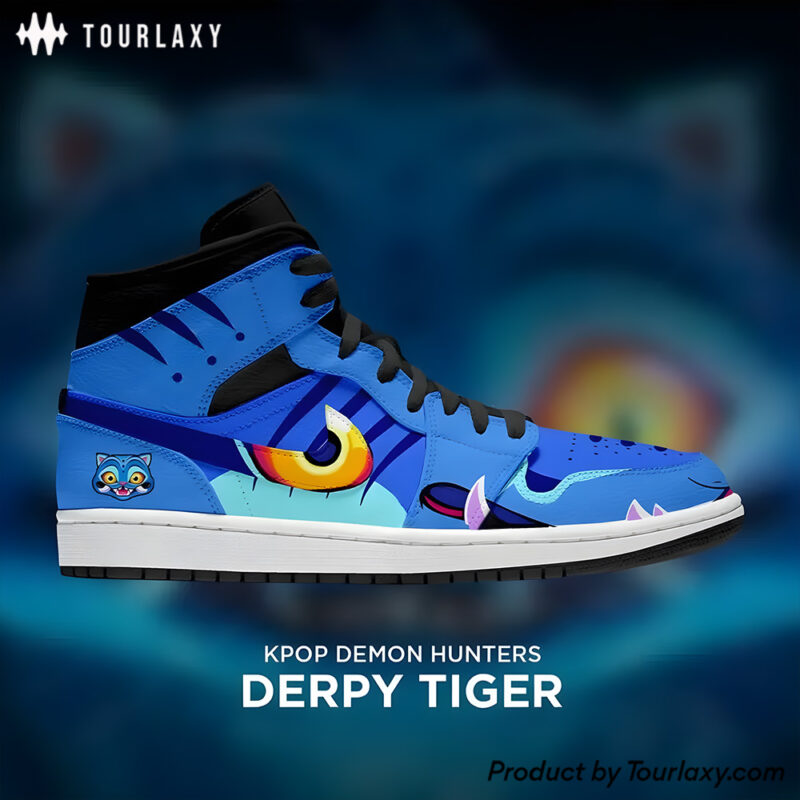 Derpy Tiger Kpop Demon Hunters J1 Shoes