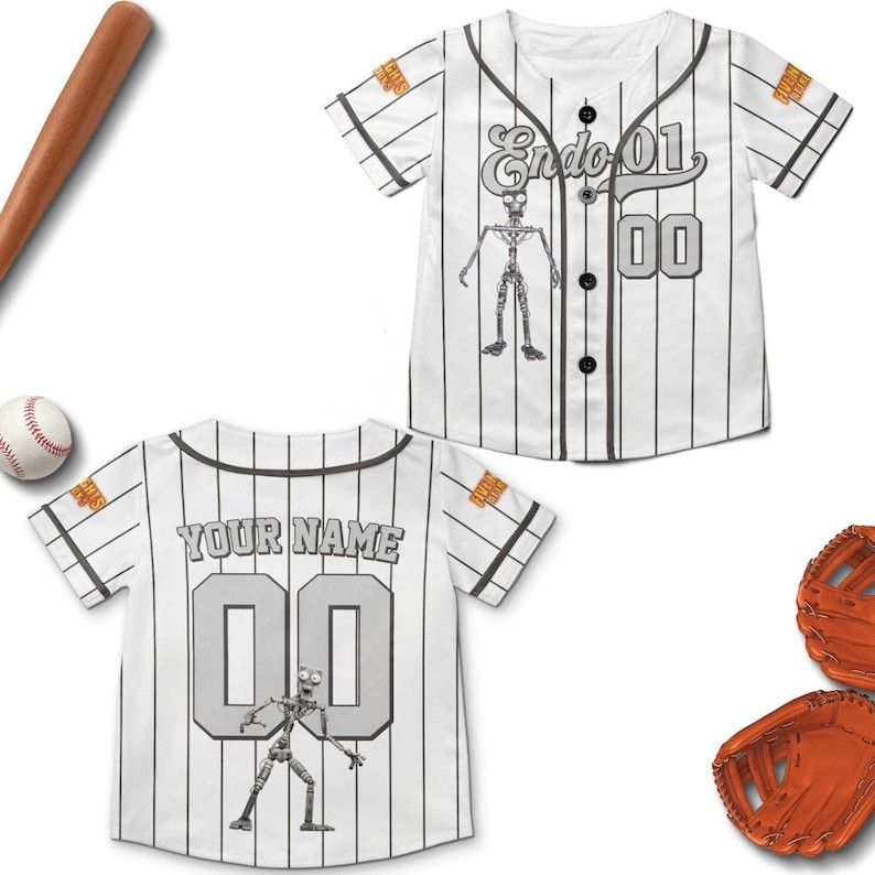 Endo01 - FNAF Baseball jersey Personalized Name