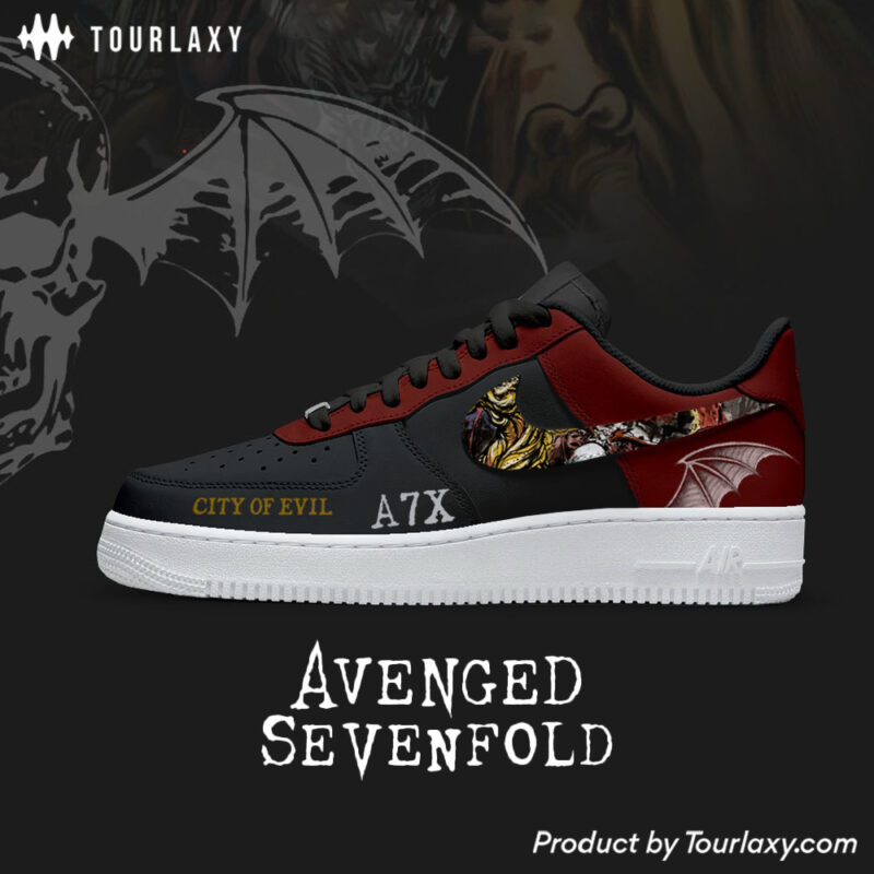 Evil - Avenged Sevenfold AF1 Shoes