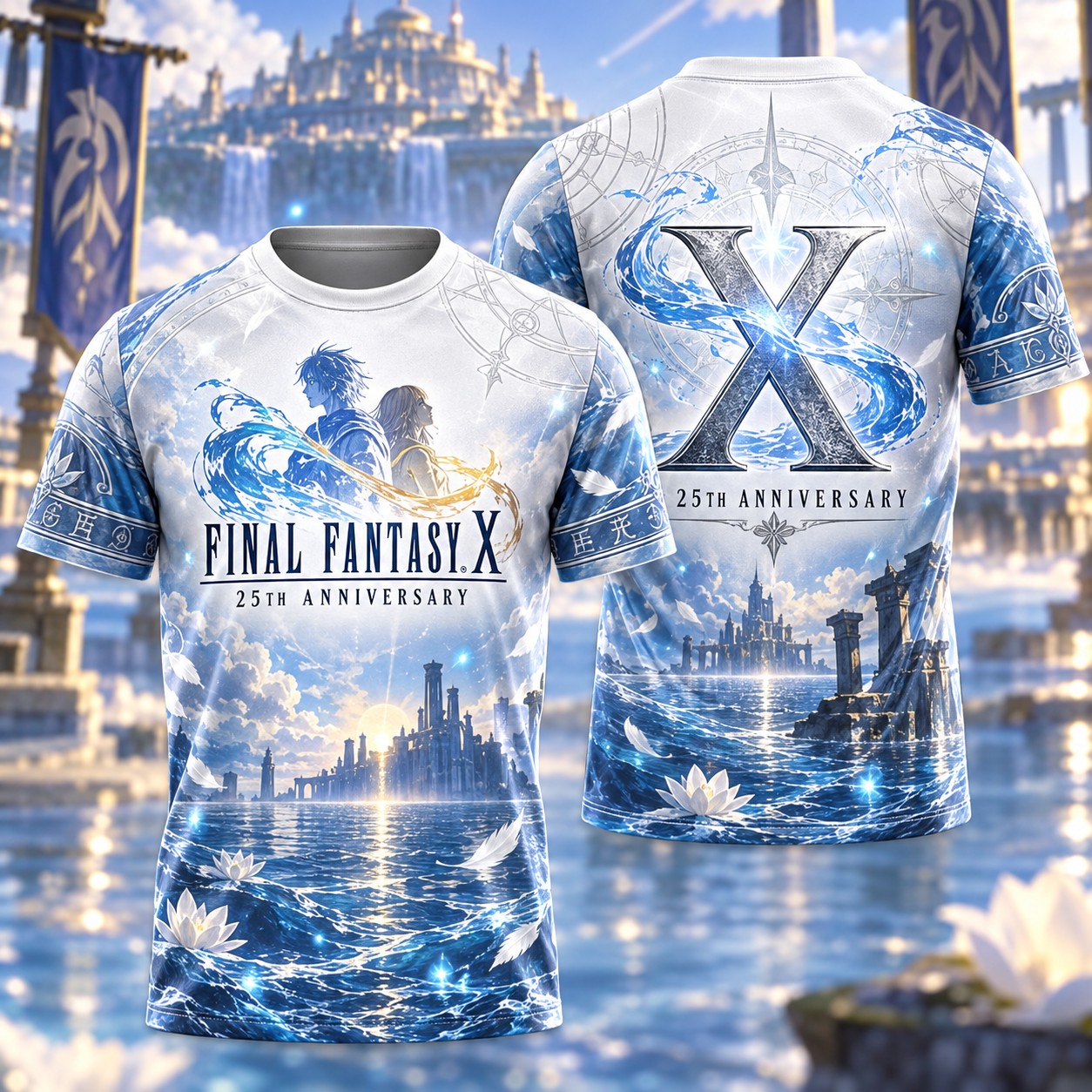 Final Fantasy 3D T Shirt V11