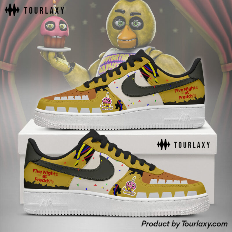 Freddy_s Chica - FNAF AF1 Shoes