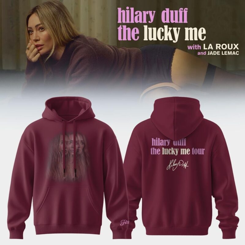 Hilary Duff - The Lucky Me Tour 2026 3D Shirt and Hoodie (1)