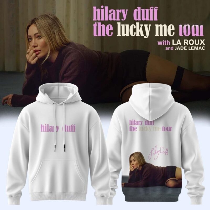 Hilary Duff - The Lucky Me Tour 2026 3D Shirt and Hoodie (2)