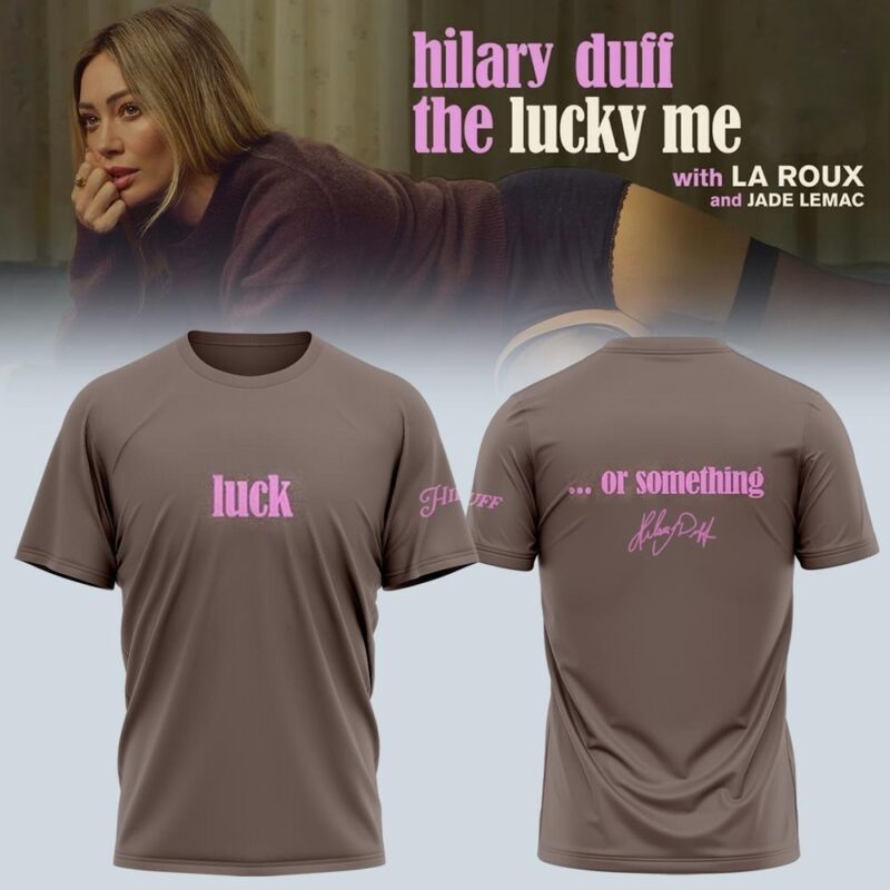 Hilary Duff - The Lucky Me Tour 2026 3D Shirt and Hoodie (5)