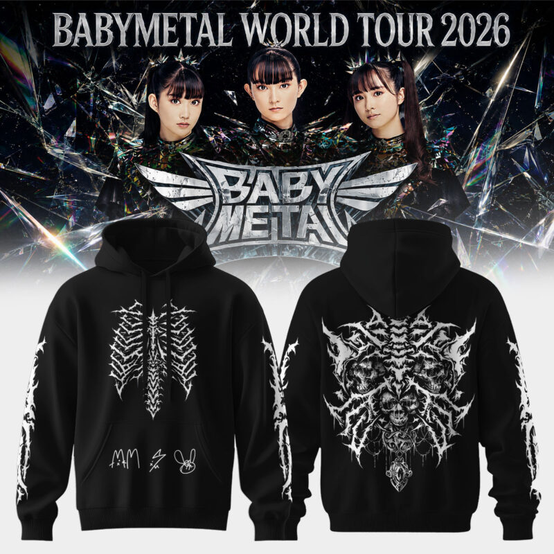 BABYMETAL WORLD TOUR signed Hoodie