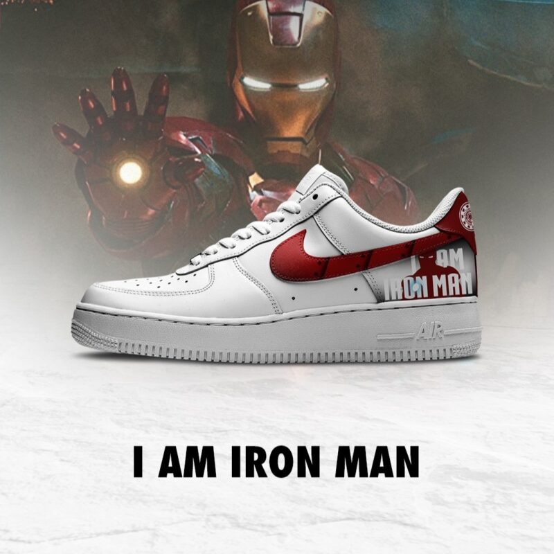 Iron Man - Encore Avengers AF1 Shoes