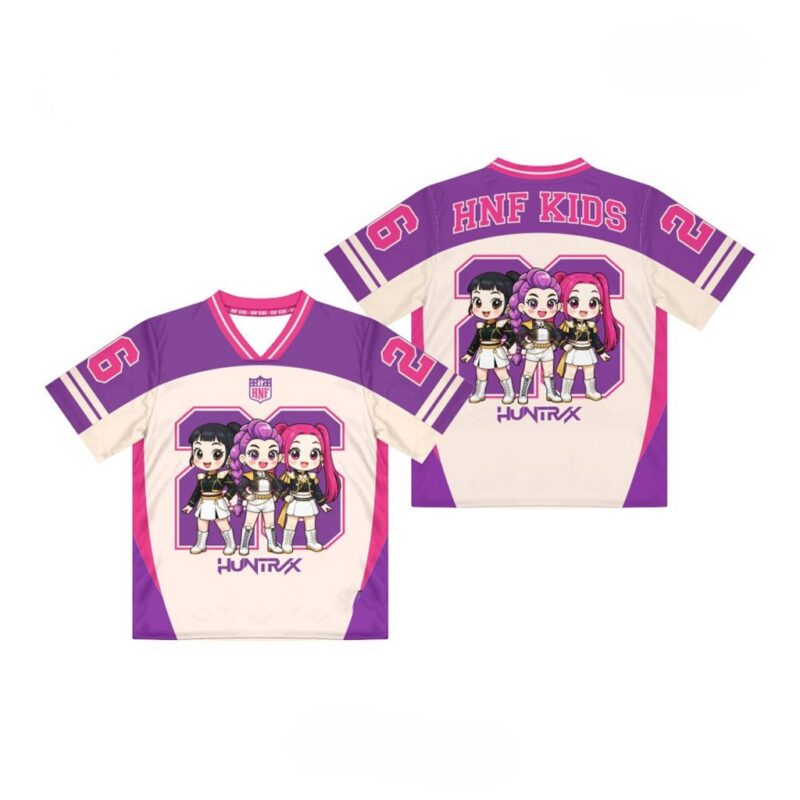 KPOP Demon Hunter Football Jersey  (3)
