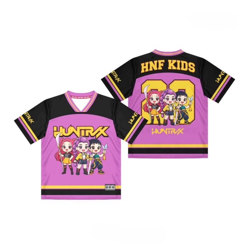 KPOP Demon Hunter Football Jersey  (4)