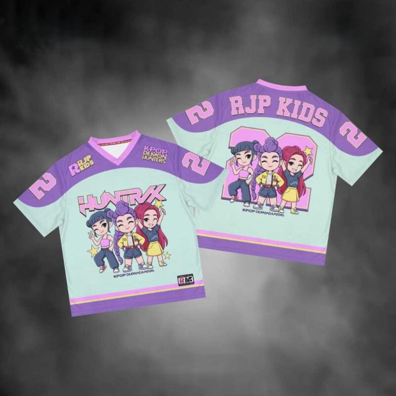 KPOP Demon Hunter Football Jersey  (5)