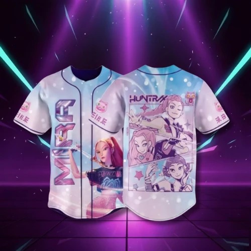 Kpop Demon Hunter Baseball Jersey (1)