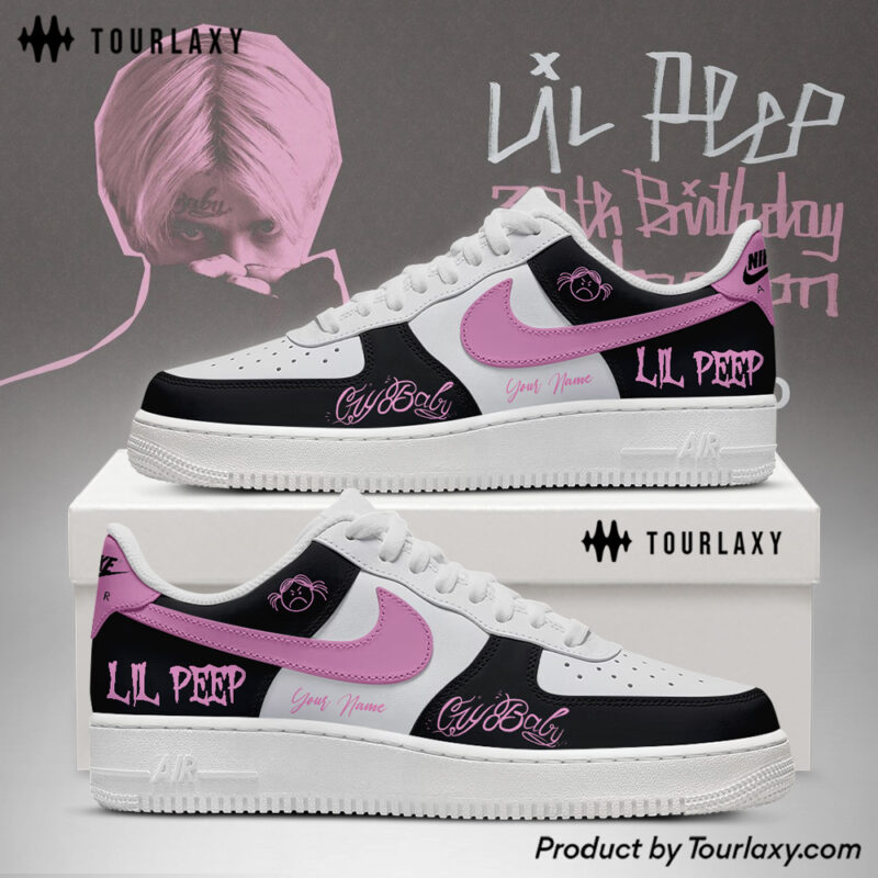 Lil Peep 30th Birthday Celebration 2026 Tour V1 AF1 Shoes