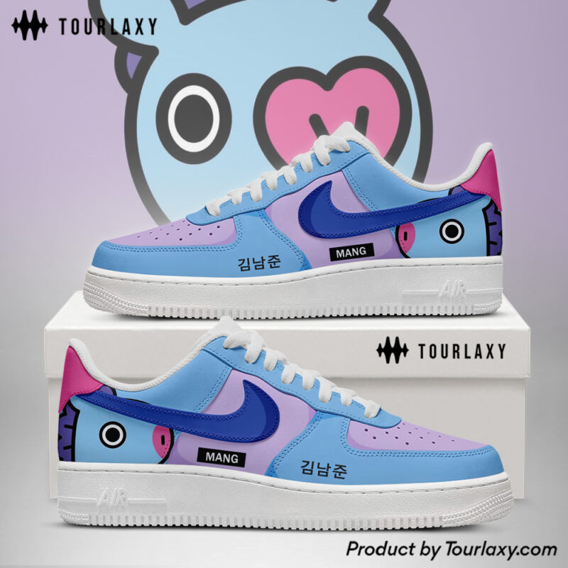Mang - BTS 21 World Tour AF1 Shoes