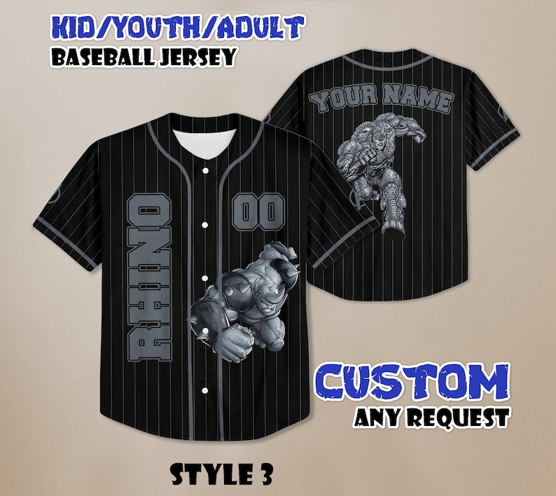 Rhino V1 - Avengers Encore Baseball Jersey