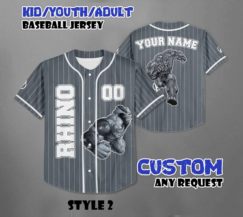 Rhino V2 - Avengers Encore Baseball Jersey