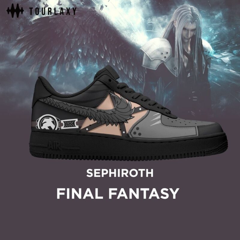 Sephiroth - Final Fantasy AF1 Shoes