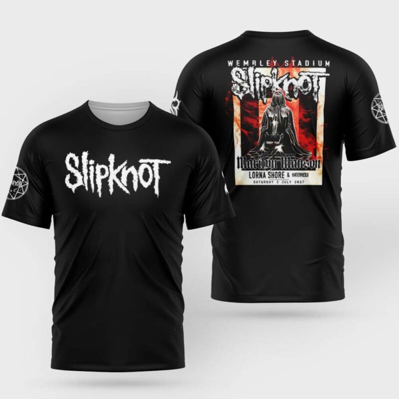 Slipknot Tour 2027 3D Shirt and Hoodie V2