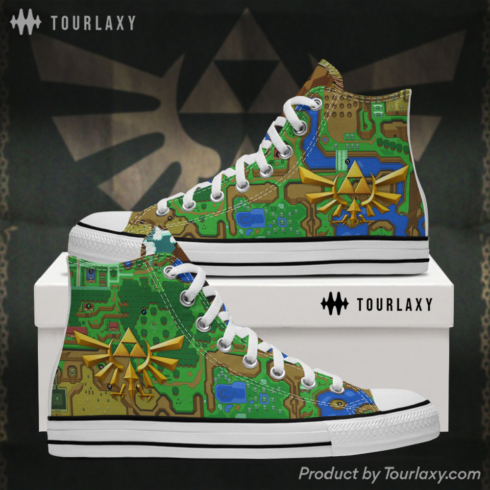 The Legend Of Zelda High Chuck Shoes V1