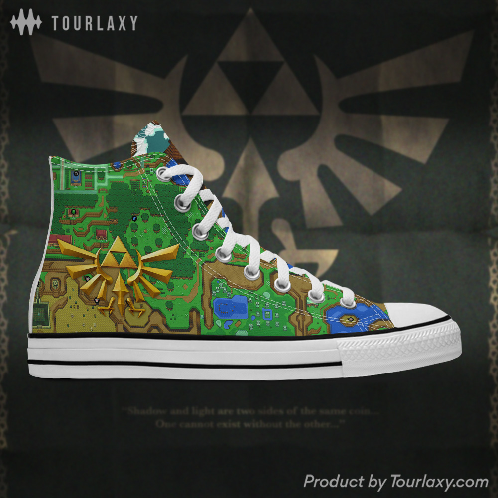 The Legend Of Zelda High Chuck Shoes V1 - Image 3
