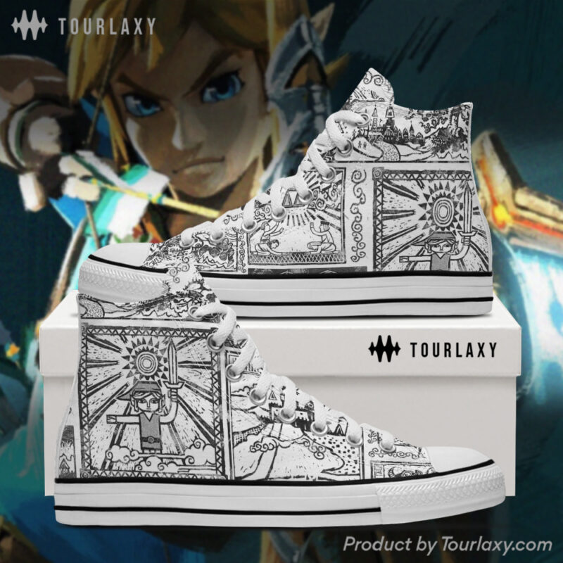 The Legend Of Zelda High Chuck Shoes V2