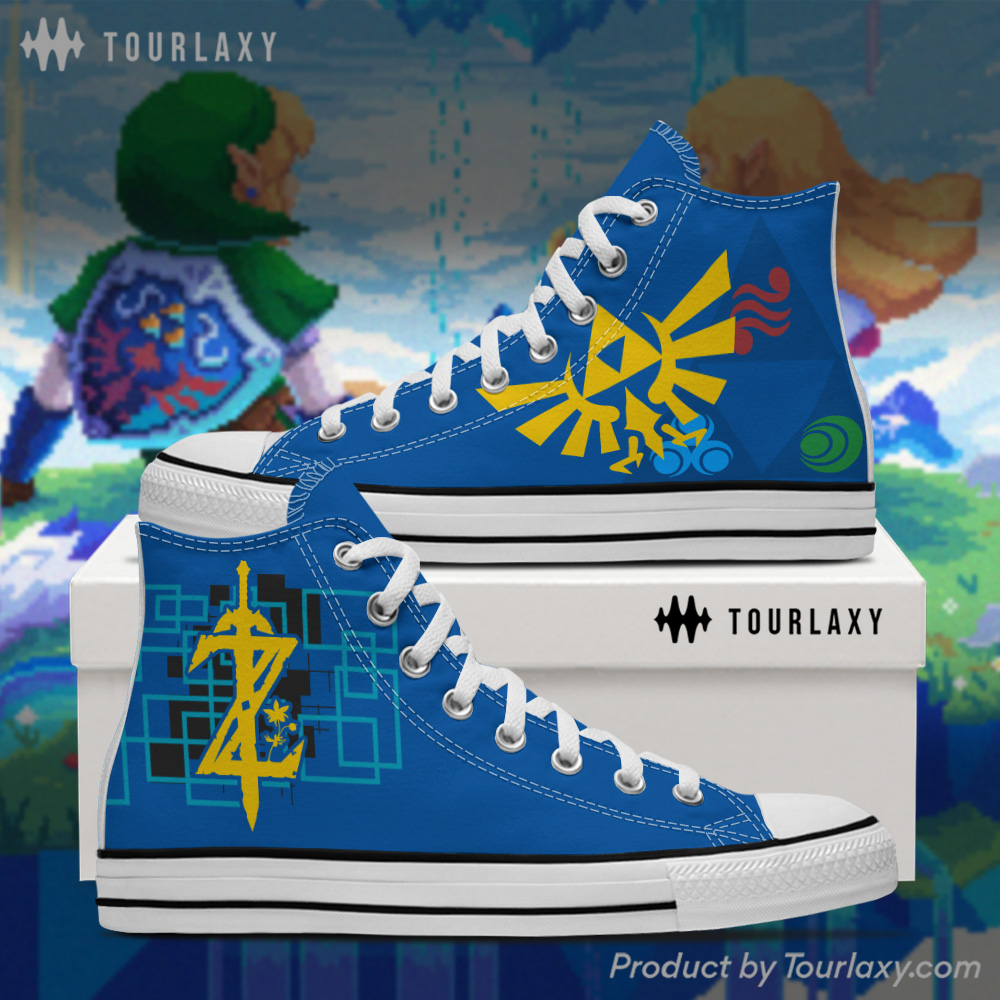 The Legend Of Zelda High Chuck Shoes V4