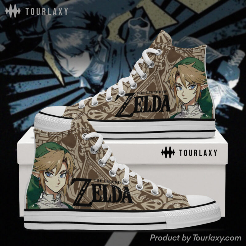 The Legend Of Zelda High Chuck Shoes V5