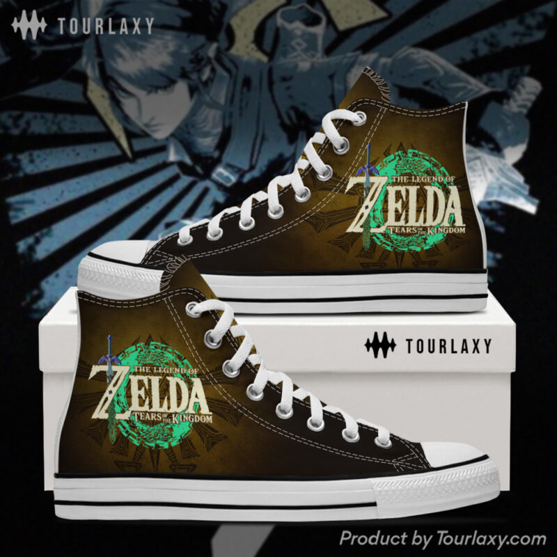 The Legend Of Zelda High Chuck Shoes V6