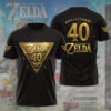 The Legend of Zelda 40th Anniversary 3D Apparel - GNE4869